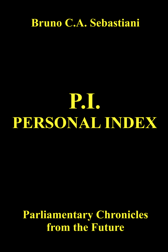 Cover of P.I. Personal Index by Bruno Cesare Antonio Sebastiani