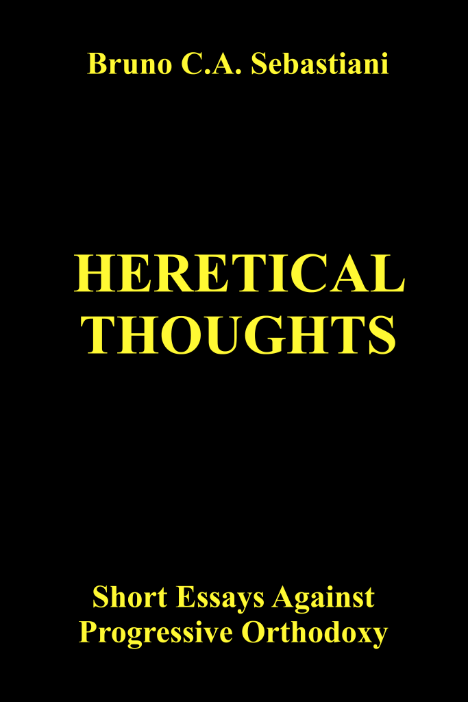 Cover of Heretical Thoughts by Bruno Cesare Antonio Sebastiani