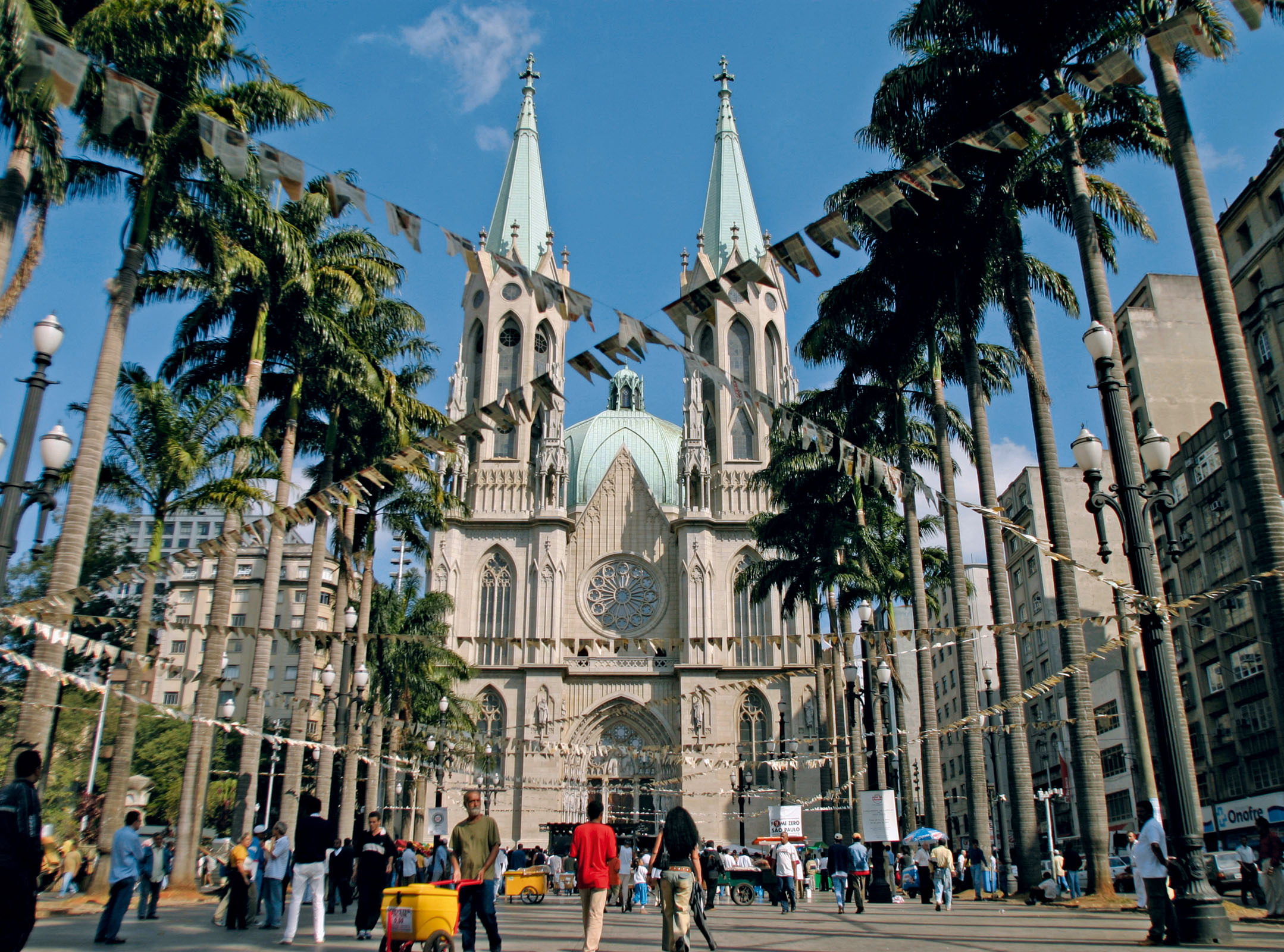 São Paulo — historical city view