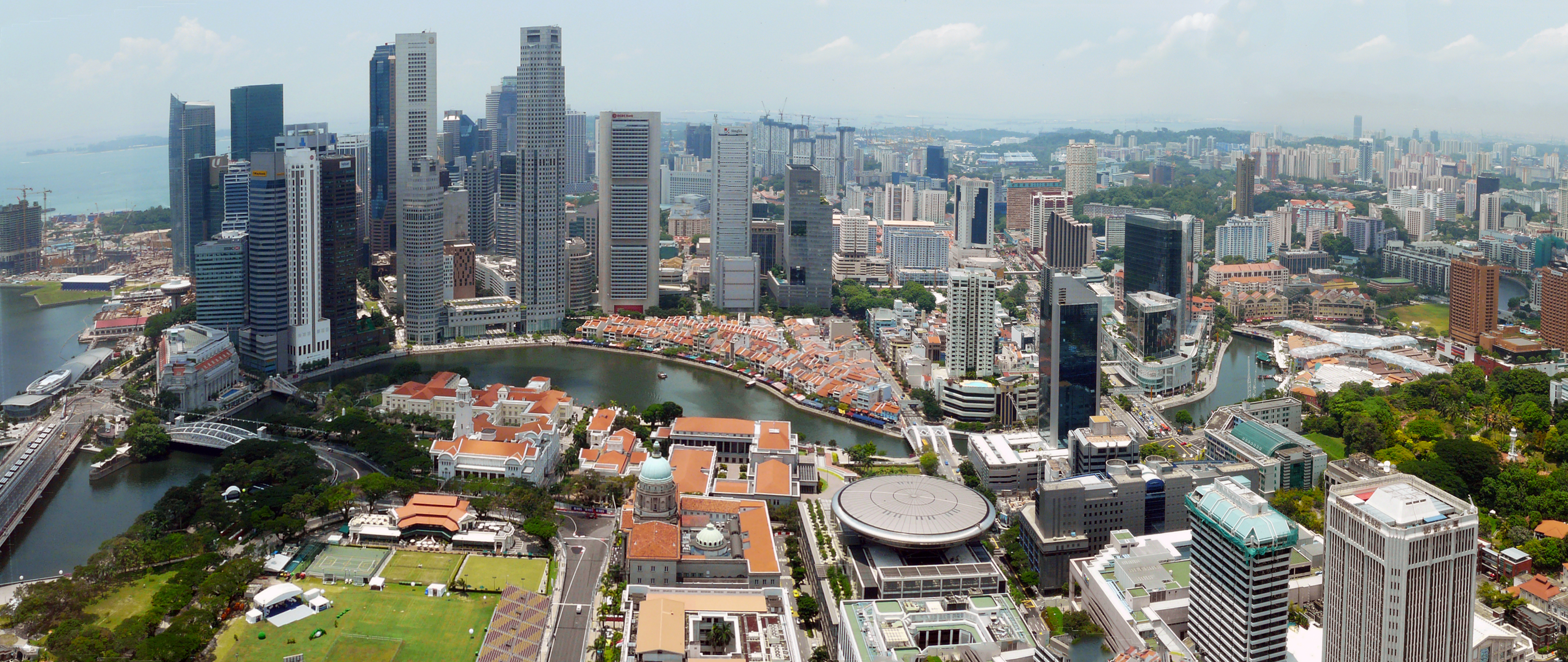 Singapore — more recent city view