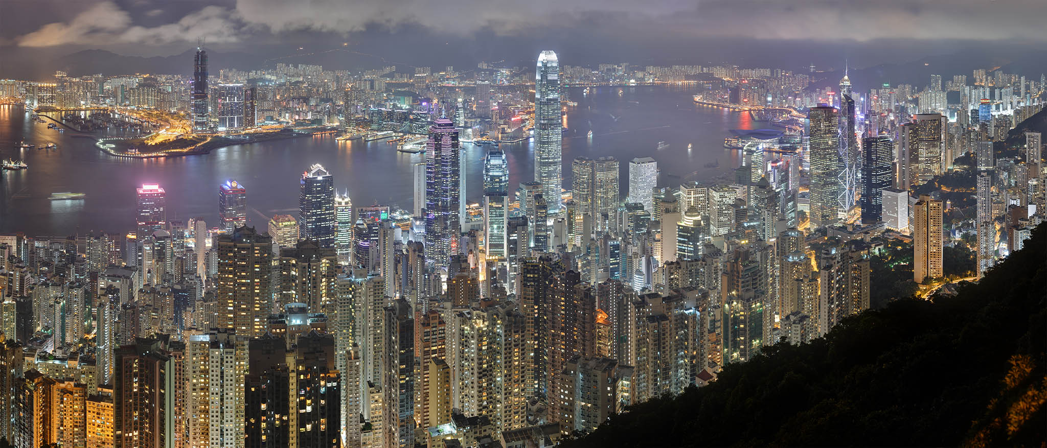 Hong Kong — more recent city view