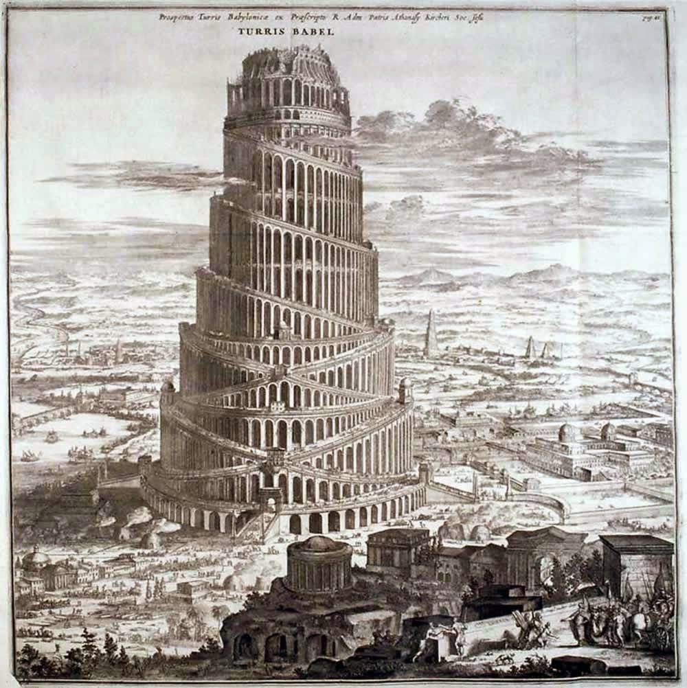 1. Burj Khalifa — Dubai — historical or evocative Tower of Babel image