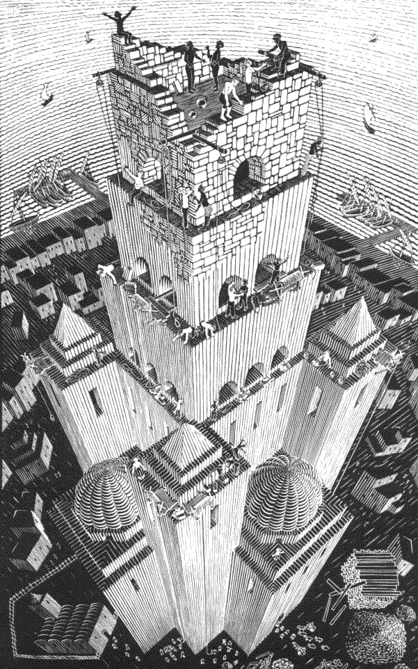 9. Shanghai World Financial Center — Shanghai — historical or evocative Tower of Babel image