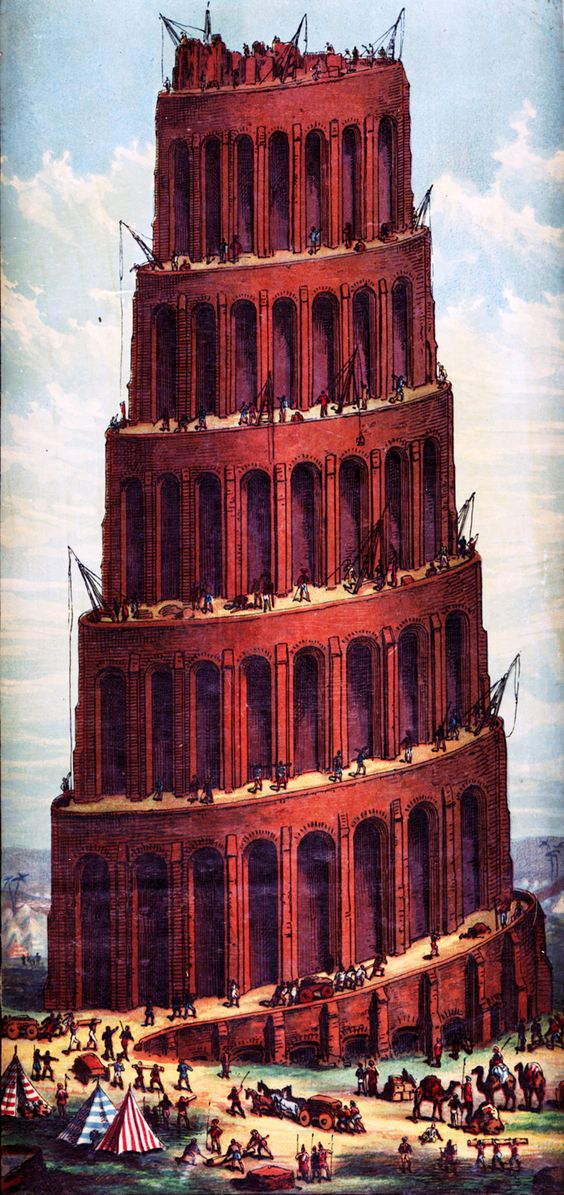 16. Guangzhou International Finance Center — Guangzhou — historical or evocative Tower of Babel image
