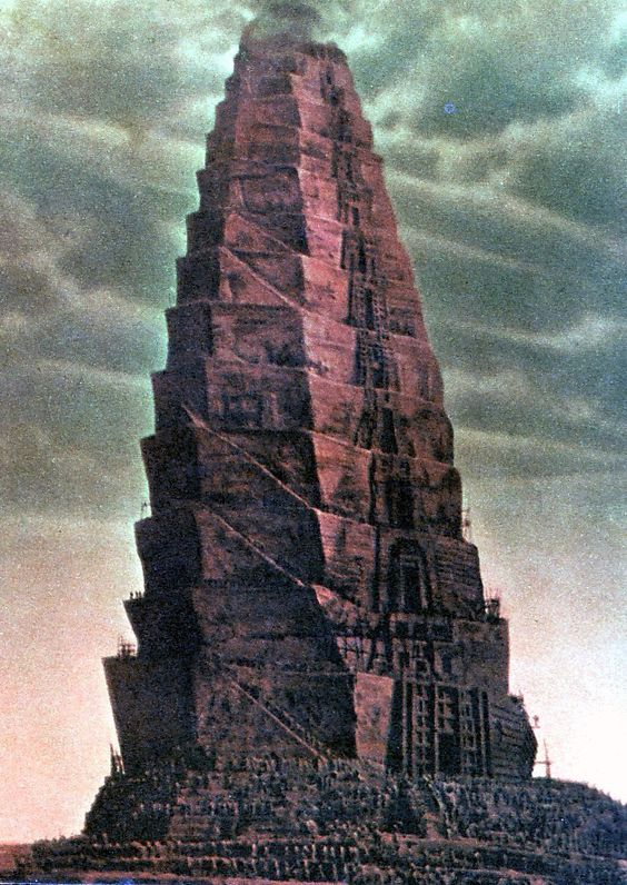 18. Trump International Hotel and Tower — Chicago — historical or evocative Tower of Babel image
