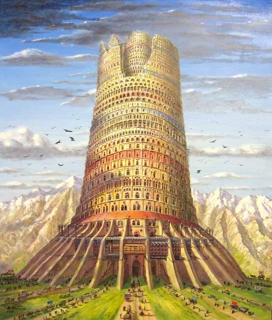 19. Jin Mao Tower — Shanghai — historical or evocative Tower of Babel image